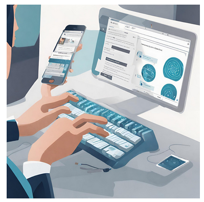 A biometria comportamental analisa padrões de comportamento do usuário, como a forma de digitar no teclado ou a maneira de segurar um dispositivo.